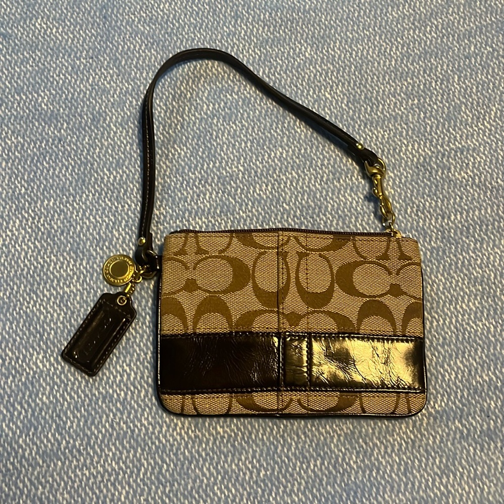 Coach wristlet